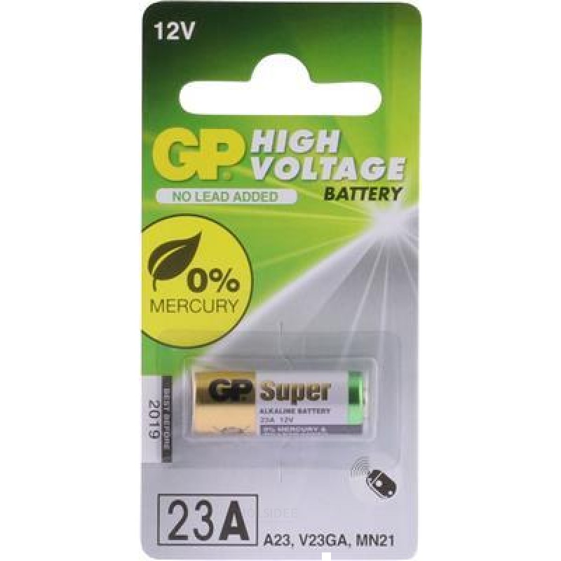 GP 23A Alkaline round cell high voltage 12V 1st