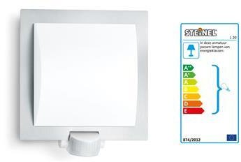 Steinel Sensor Buitenlamp L 20 S rvs