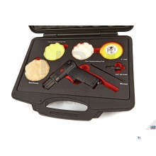 AOK Professional Pneumaattinen 6-osainen minikiillotuskonesarja