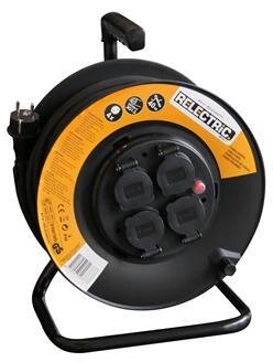 Elektrisk kabelrulle 40 mtr 3x1,5mm NEOPRENE