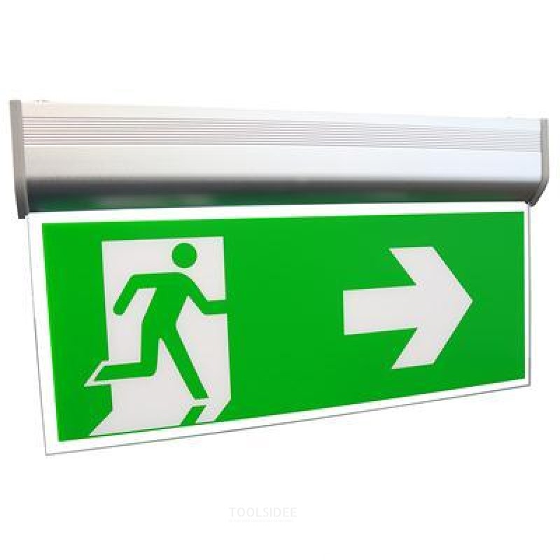 RELED Emergency lighting wall / ceiling 3 pictograms