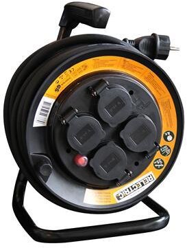 Relectric cable reel 25 mtr 3x1,5mm NEOPRENE