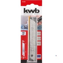 KWB 6 snäppblad 18mm
