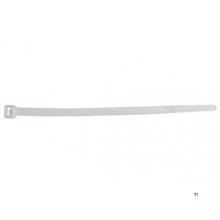 Erro Nylon Cable tie straps 3,6x200mm, white, 100pcs