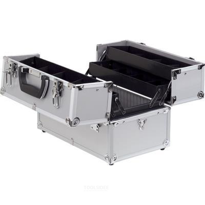 ERRO Aluminum folding case, 4 trays