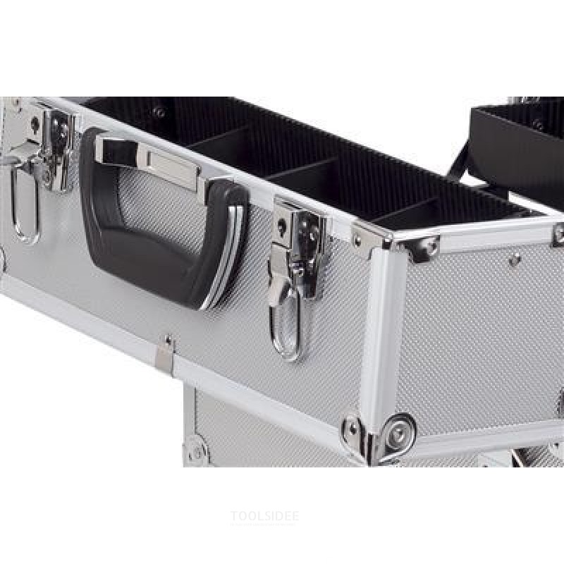 ERRO Aluminum folding case, 4 trays