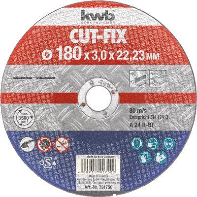 KWB Doorsl, disques avec, 180X3X22