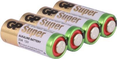 GP 23A Alkalische Rundzellen-Hochspannung 12V 4St