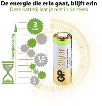 GP 23A Alkalische Rundzellen-Hochspannung 12V 4St