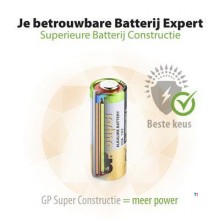 GP 23A Alkalische Rundzellen-Hochspannung 12V 4St