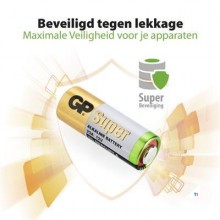 GP 23A Alkalische Rundzellen-Hochspannung 12V 4St