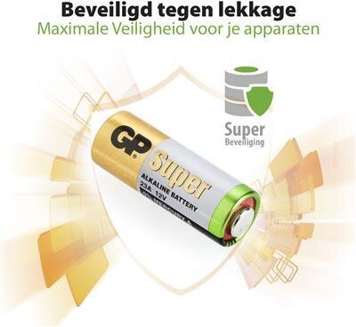 GP 23A Alkalische Rundzellen-Hochspannung 12V 4St