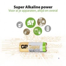 GP 23A Alkalische Rundzellen-Hochspannung 12V 4St