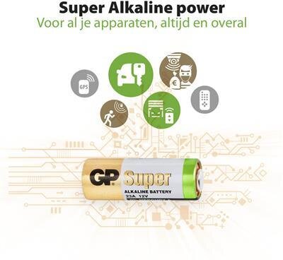 GP 23A Alkalische Rundzellen-Hochspannung 12V 4St