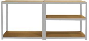 ERRO Rack with 5 wooden shelves D