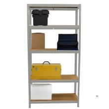 ERRO Rack with 5 wooden shelves D