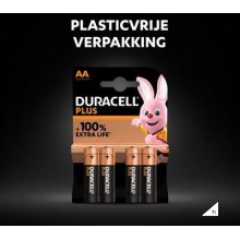 Duracell Alkaline Plus 100 AA 8st.
