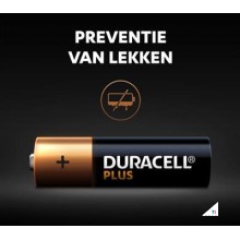 Duracell Alkaline Plus 100 AA 8st.