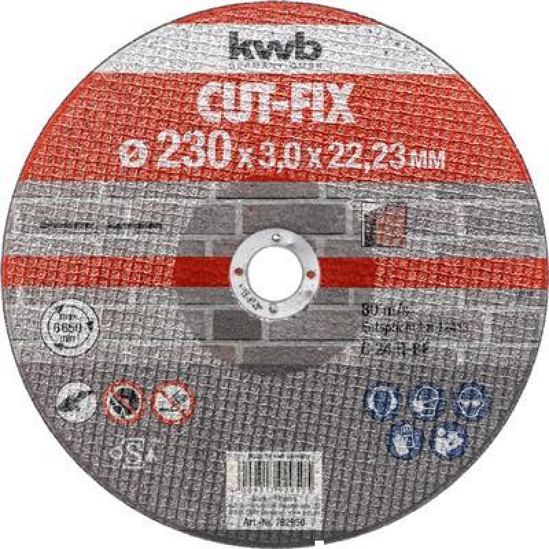 KWB Doorsl, Discs Stone 230X3X22