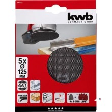 KWB Sanding mesh, Ø 125mm Grit 220