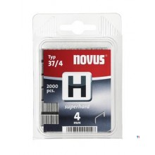 Novus Thin wire staples H 37 / 4mm, 2000 pcs.
