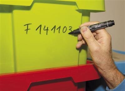 Pica 521/46 Perm. Markør 2-6 mm mejsel sort, blis