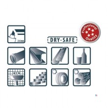 Pica 521/46 Perm. Markør 2-6 mm mejsel sort, blis