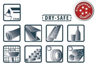 Pica 521/46 Perm. Markør 2-6 mm mejsel sort, blis