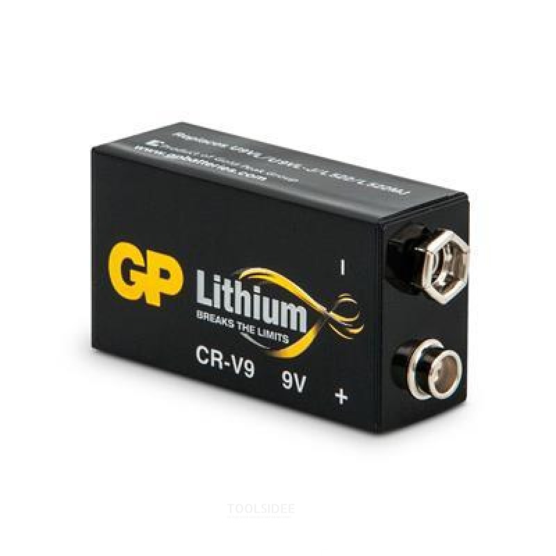 GP 9V battery Lithium 1,5V 1st