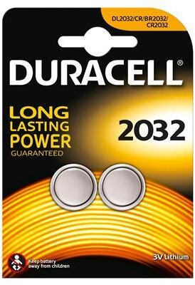 Duracell knappcellsbatterier 2032 2st.