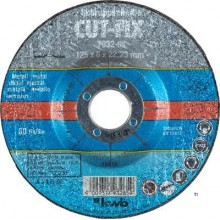 KWB Afbr, skivor med, 125X6X22