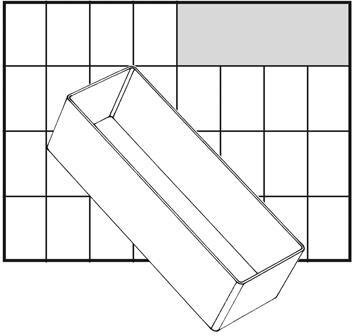 Raaco Insert 55 A8-2, loose