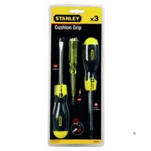Stanley Cushion grip screwdriver set 3-piece