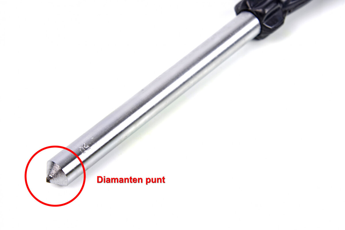 HBM diamond sharpening stone zipper model 1, narrow