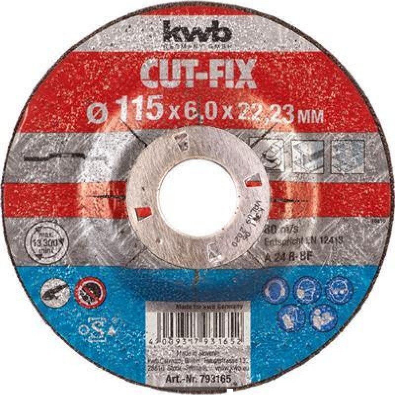 KWB Afbr, Discs With, 115X6X22