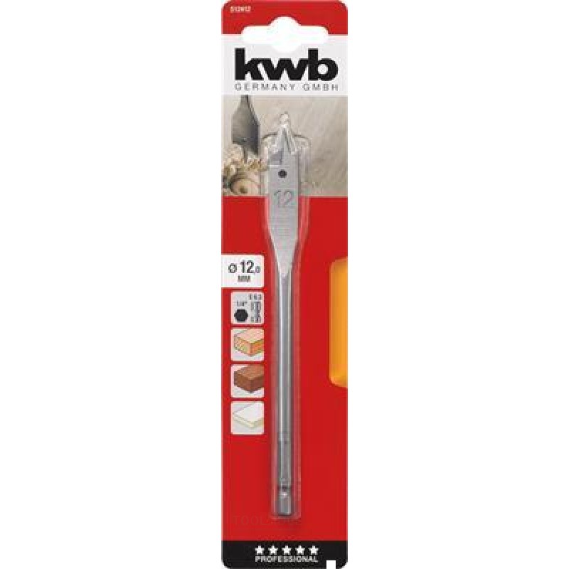 Forets rapides KWB 12 mm Prof, Map