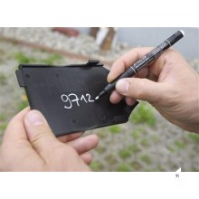 Pica 532/52 Permanent Pen 1-2mm rund weiß, Blister