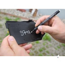 Pica 532/52 Permanent Pen 1-2mm rund weiß, Blister