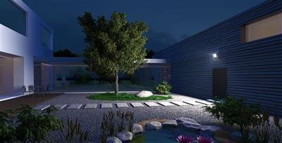 Steinel LED Spot esterno XLED ONE sensore bianco