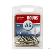 Novus Blindnitte A5 X 10mm, Alu SB, 30 stk.