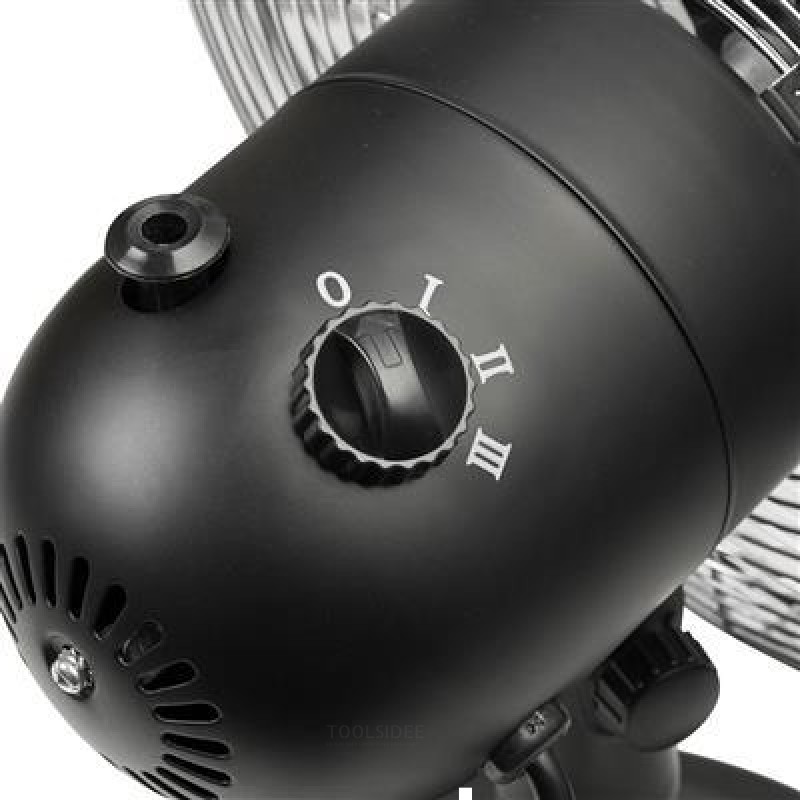 Ventilateur de bureau - Panier 35cm - Noir - 45W