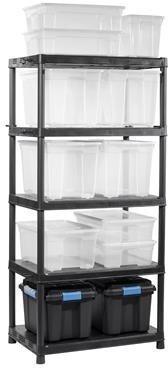 Keter Kunstst. Rack XL Plus mit 5 Regalen