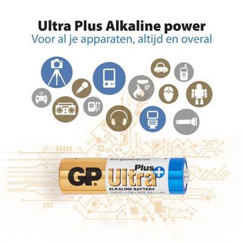 GP AA Batterie Alkaline Ultra Plus 1.5V 4St