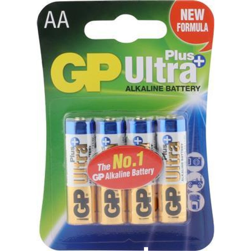 GP AA Batterie Alkaline Ultra Plus 1.5V 4St