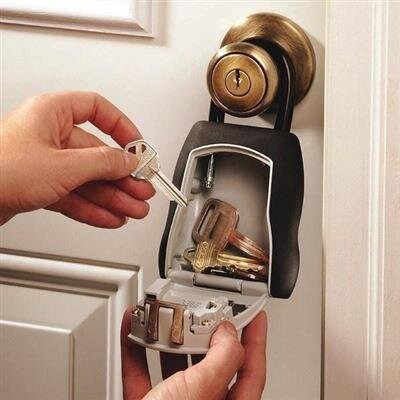 MasterLock Schlüsselsafe mit Halterung, 100x85mm