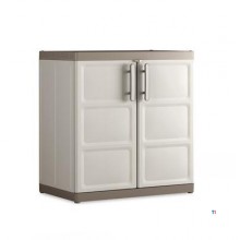Keter Low Storage Cabinet, Excellence XL, plastic