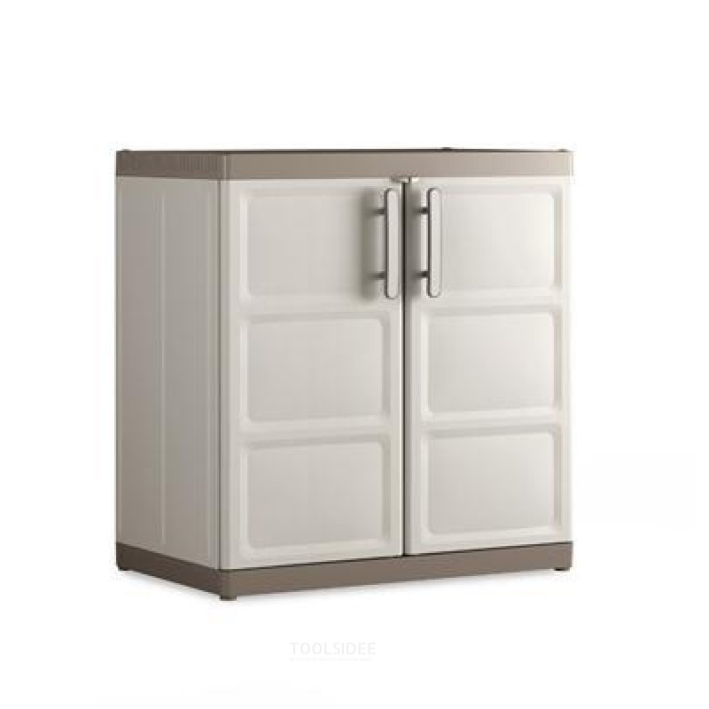 Keter Low Storage Cabinet, Excellence XL, Kunststoff