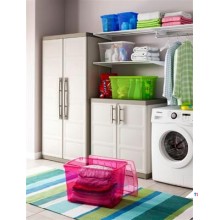 Keter Low Storage Cabinet, Excellence XL, plastic
