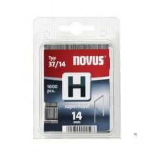 Novus Thin wire staples H 37 / 14mm, 1000 pcs.