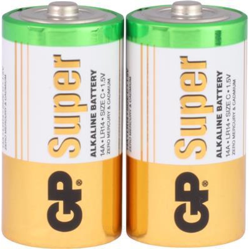 GP C Babybatterie Alkaline Super 1,5V 2St